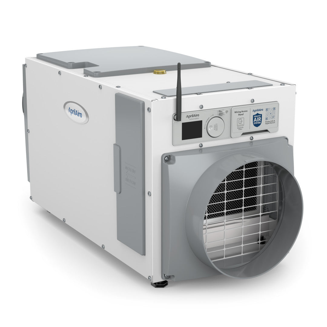 AprilAire E080W Dehumidifier Right Facing Photo