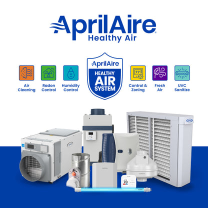 AprilAire Healthy Air System Product Family Web Ready Photo