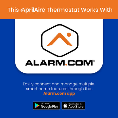 AprilAire S86Wmupr Thermostat Alarm Com Web Ready Graphic
