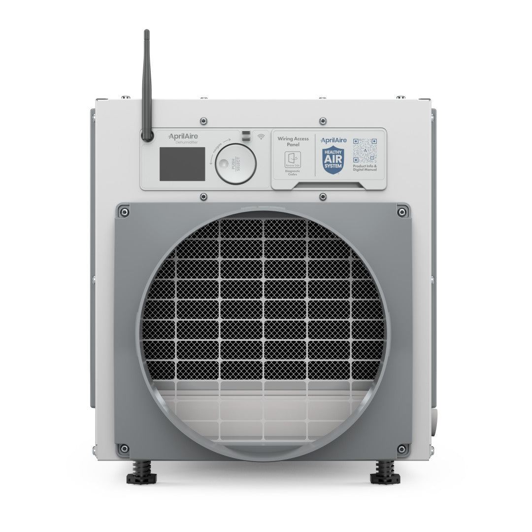 AprilAire E100W Dehumidifier Front View Photo