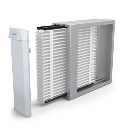 AprilAire U131 Air Purifier Retrofit Filter Out Left Facing Photo