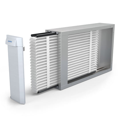 AprilAire U141 Air Purifier Retrofit Filter Out Left Facing Photo