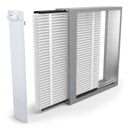 AprilAire U151 Air Purifier Retrofit Filter Out Left Facing Photo