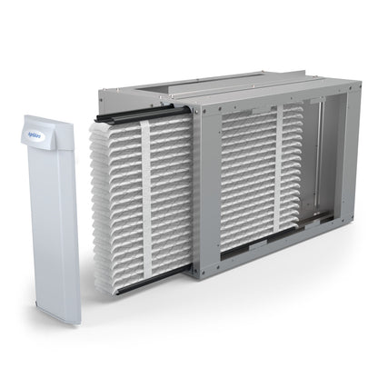 AprilAire U161 Air Purifier Retrofit Filter Out Left Facing Photo
