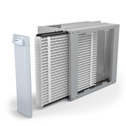 AprilAire U162 Air Purifier Retrofit Filter Out Left Facing Photo