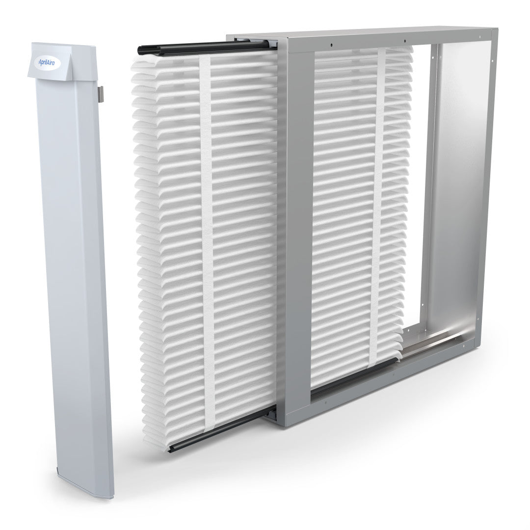AprilAire U191 Air Purifier Retrofit Filter Out Left Facing Photo