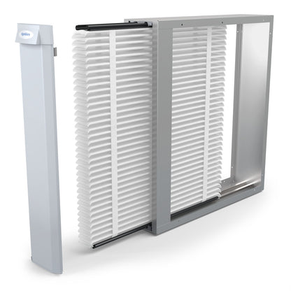 AprilAire U191 Air Purifier Retrofit Filter Out Left Facing Photo