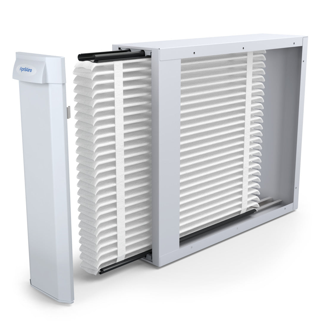 AprilAire U223 Air Purifier Retrofit Filter Out Left Facing Photo