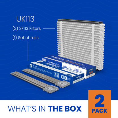 AprilAire Uk113 Air Purifier Upgrade Kit 2 Pack Box Contents Web Ready Photo