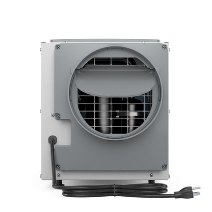 AprilAire E100 Dehumidifier Back Facing Photo