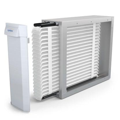 AprilAire U111 Air Purifier Retrofit Filter Out Left Facing Photo