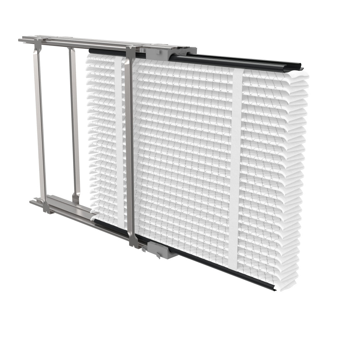 AprilAire U1213 Air Purifier Upgrade Kit Filter Installed Right Facing Photo