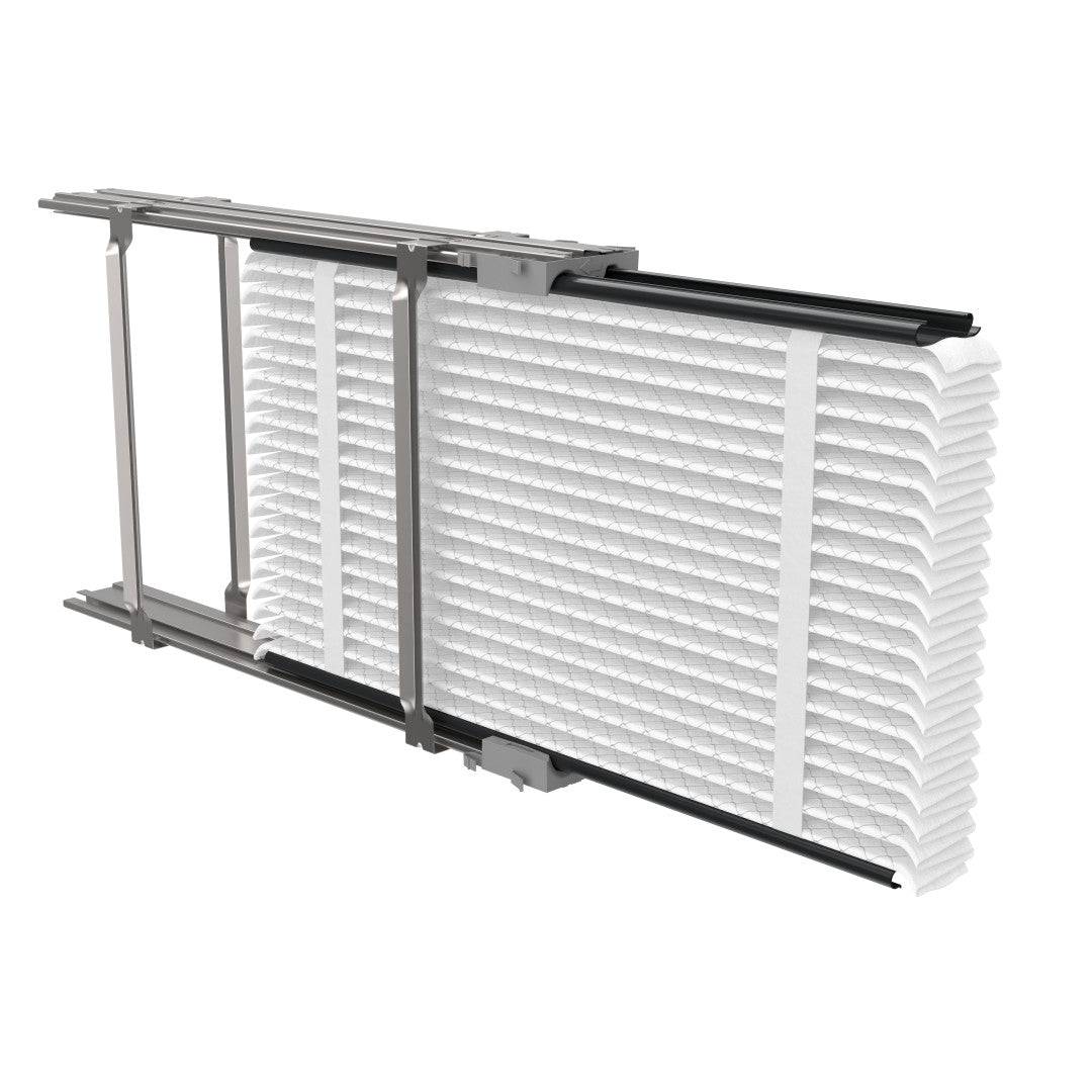AprilAire U1413 Air Purifier Upgrade Kit Filter Installed Right Facing Photo