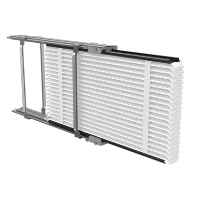 AprilAire U1413 Air Purifier Upgrade Kit Filter Installed Right Facing Photo