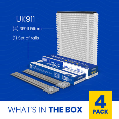 AprilAire Uk911 Air Purifier Upgrade Kit 4 Pack Box Contents Web Ready Photo