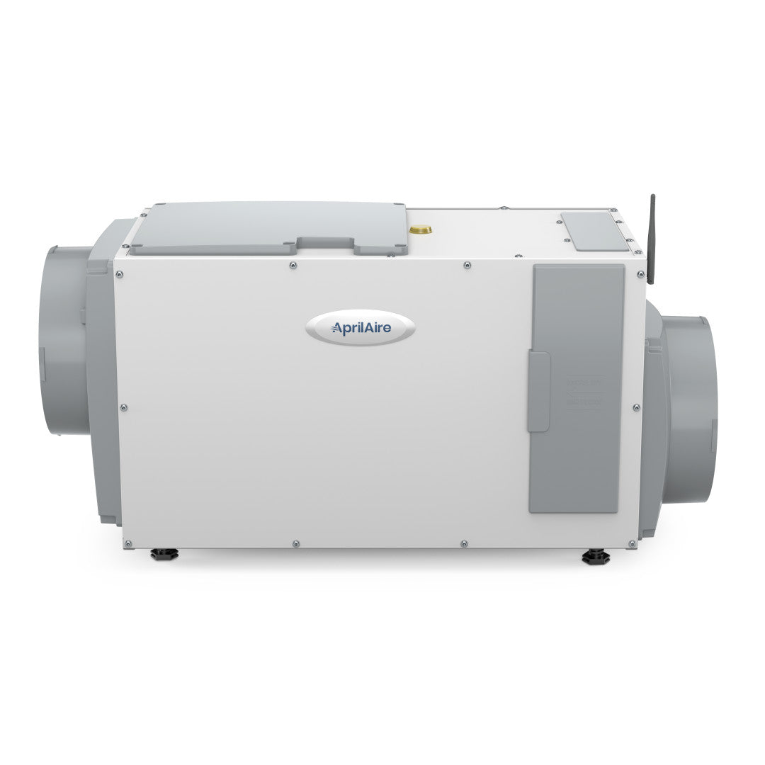 AprilAire E100W Dehumidifier Left Side View Photo