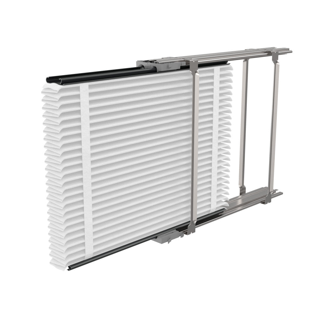 AprilAire U1213 Air Purifier Upgrade Kit Filter Installed Left Facing Photo