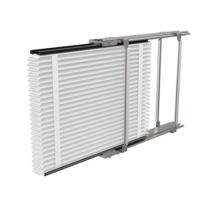 AprilAire U1213 Air Purifier Upgrade Kit Filter Installed Left Facing Photo