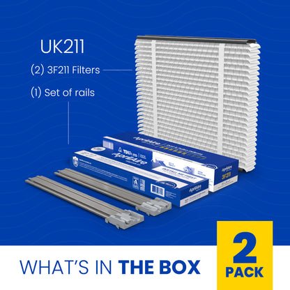 AprilAire Uk211 Air Purifier Upgrade Kit 2 Pack Box Contents Web Ready Photo