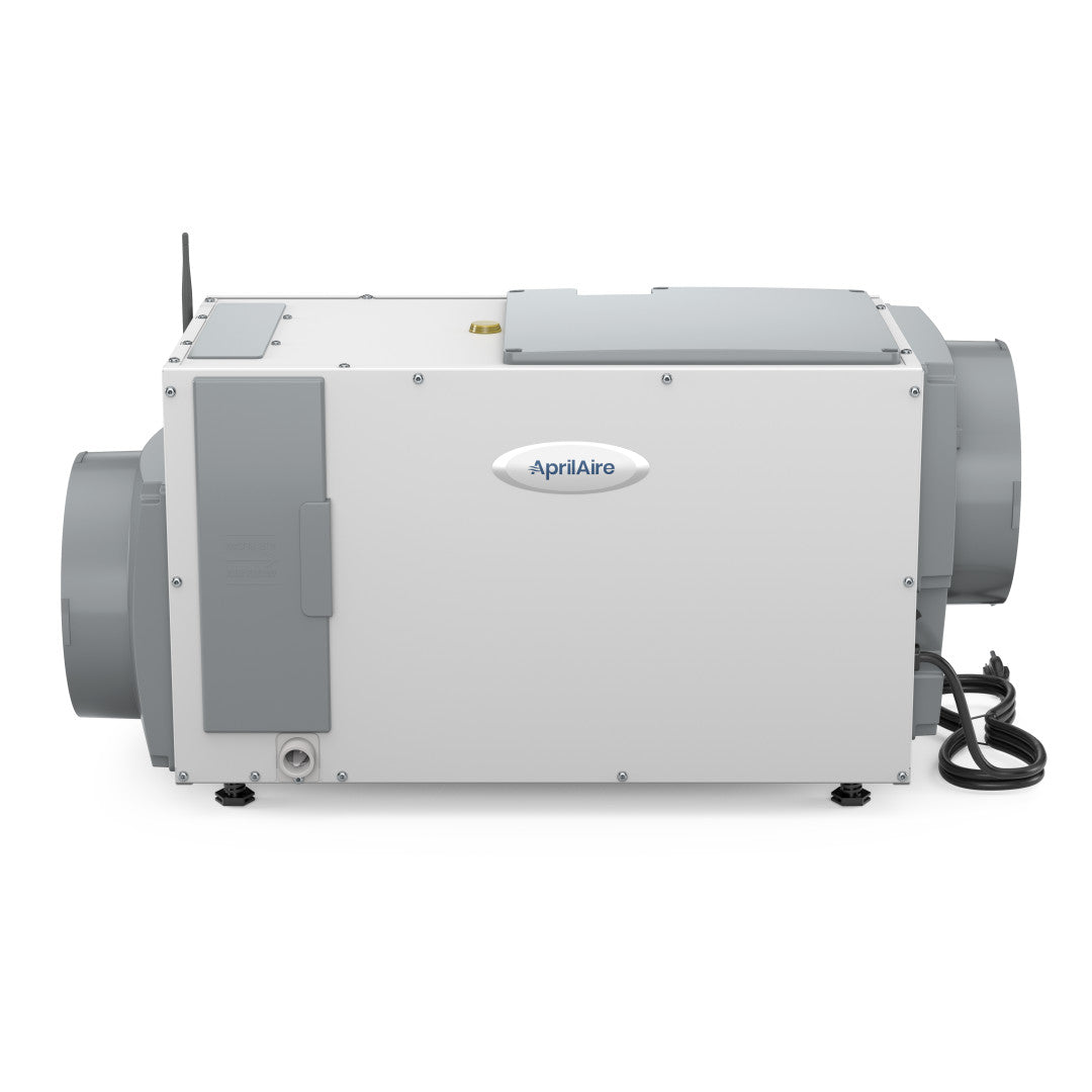 AprilAire E100W Dehumidifier Right Side View Photo