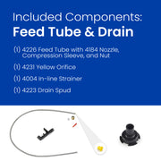 AprilAire 4793 Humidifier Maintenance Kit Feed Tube Drain Components Web Ready Photo
