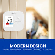AprilAire S Series Thermostat Modern Design Web Ready Photo Feature Or Benefit