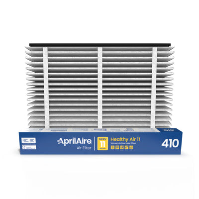 AprilAire 410 MERV 11 Air Filter for Whole-House Air Purifier Models 1410, 1610, 2410, 2416, 3410, and 4400, or 2140, 2400, Space-Gard 2400 if using Upgrade Kit 1413