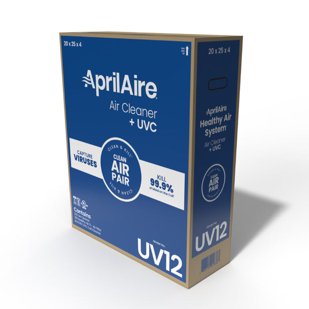 AprilAire Uv12 Uvc Clean Air Pair In Packaging Photo