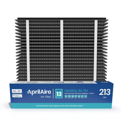 AprilAire 213CBN MERV 13+Carbon Air Filter for Whole-House Air Purifier Models 1210, 1620, 2120, 2200, 2210, 2216, 3210, 4200, Space-Gard 2200 with Upgrade Kit 1213