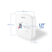 AprilAire S84Nsu S84N1H1C Series Thermostat Size Dimensions Web Ready Photo