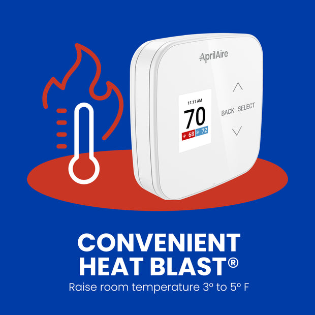 AprilAire S84Nsu Thermostat Heat Blast Web Ready Photo