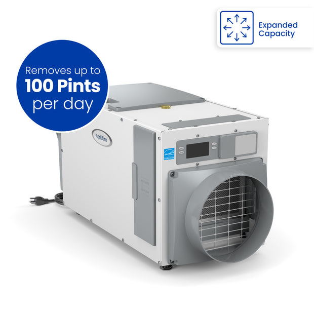 AprilAire E100 Dehumidifier 100 Pints Per Day Web Ready Photo Feature Or Benefit