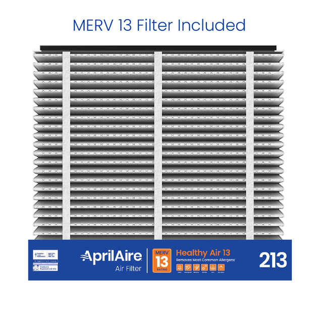 AprilAire 1213 Air Purifier Upgrade Kit Filter Front View Photo Genuine