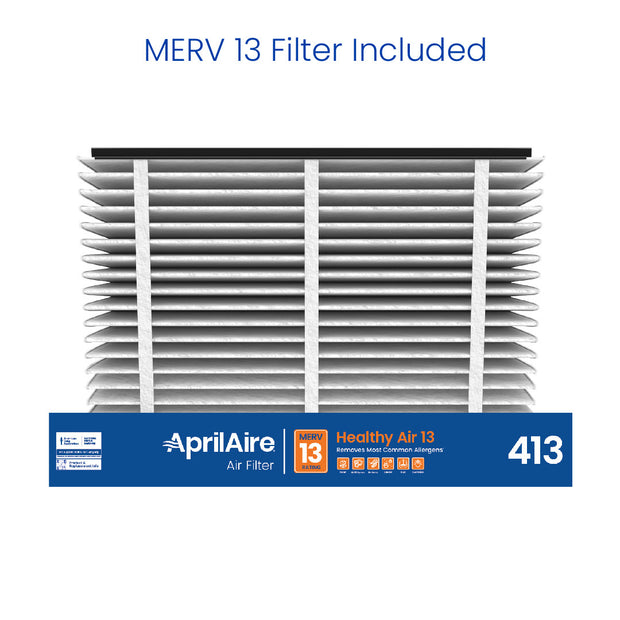 AprilAire 1413 Air Purifier Upgrade Kit Filter Front View Photo Genuine