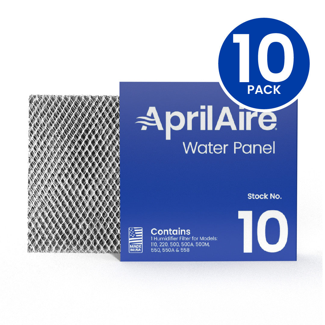 AprilAire 10 Water Panel Web Ready 10 Pack Hero Photo