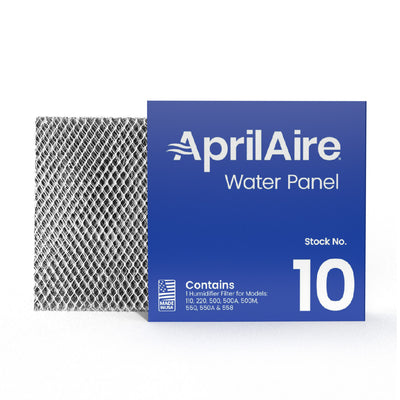 AprilAire 10 Water Panel With Box Hero Photo