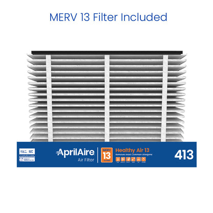 AprilAire 1413 Air Purifier Upgrade Kit Filter Front View Photo