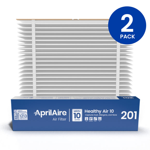 AprilAire 201 Air Filter 2 Pack Web Ready Hero Photo