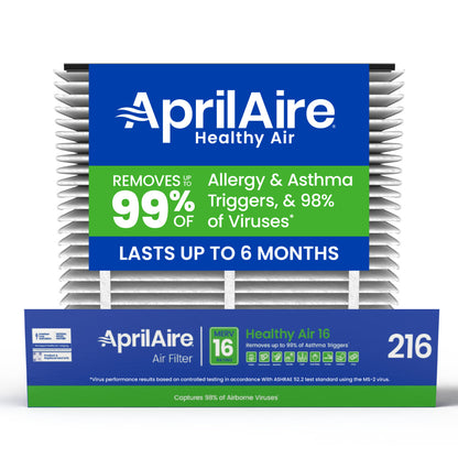 AprilAire 216 Air Filter 1 Pack Web Ready Hero Photo