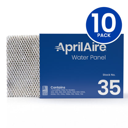 AprilAire 35 Humidifier Water Panel 10 Pack Web Ready Hero Photo