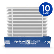 AprilAire 401 Air Filter 10 Pack Web Ready Hero Photo