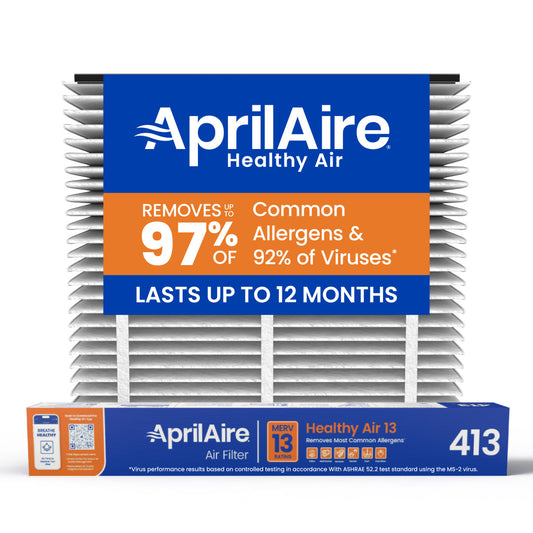 AprilAire 413 Air Filter 1 Pack Web Ready Hero Photo
