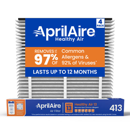AprilAire 413 Air Filter 4 Pack Web Ready Hero 2 Photo