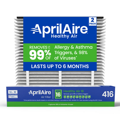 AprilAire 416 Air Filter 2 Pack Web Ready Hero Photo