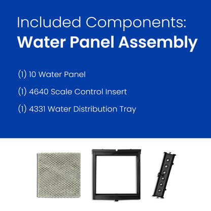 AprilAire 4792 Humidifier Maintenance Kit Water Panel Assembly Components Web Ready Photo