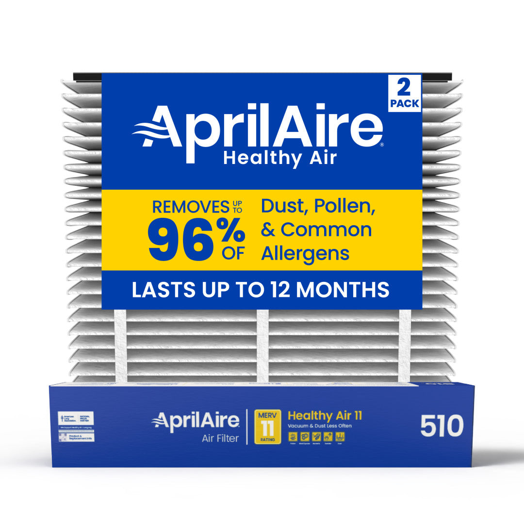 AprilAire 510 Air Filter Large 2 Pack Web Ready Hero Photo