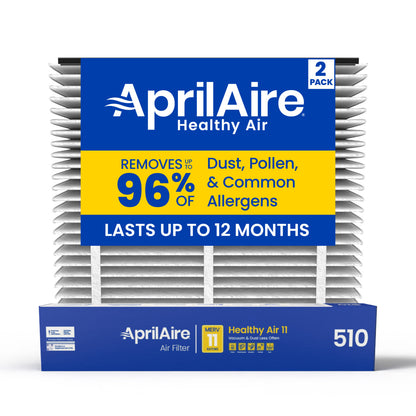 AprilAire 510 Air Filter Large 2 Pack Web Ready Hero Photo