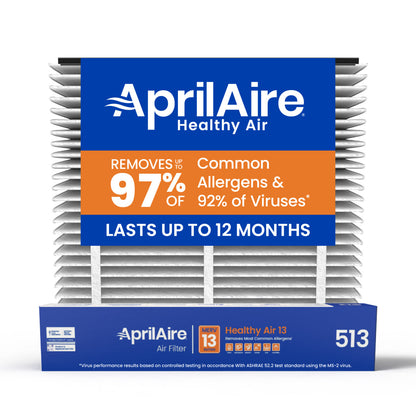 AprilAire 513 Air Filter Large 1 Pack Web Ready Hero Photo