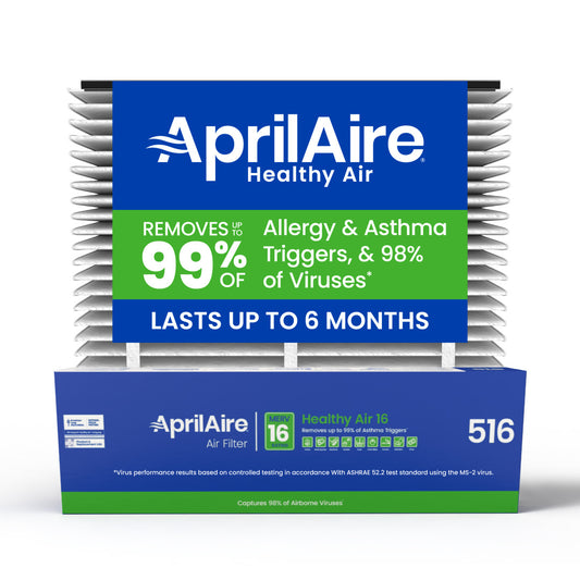 AprilAire 516 Air Filter 1 Pack Web Ready Hero Photo