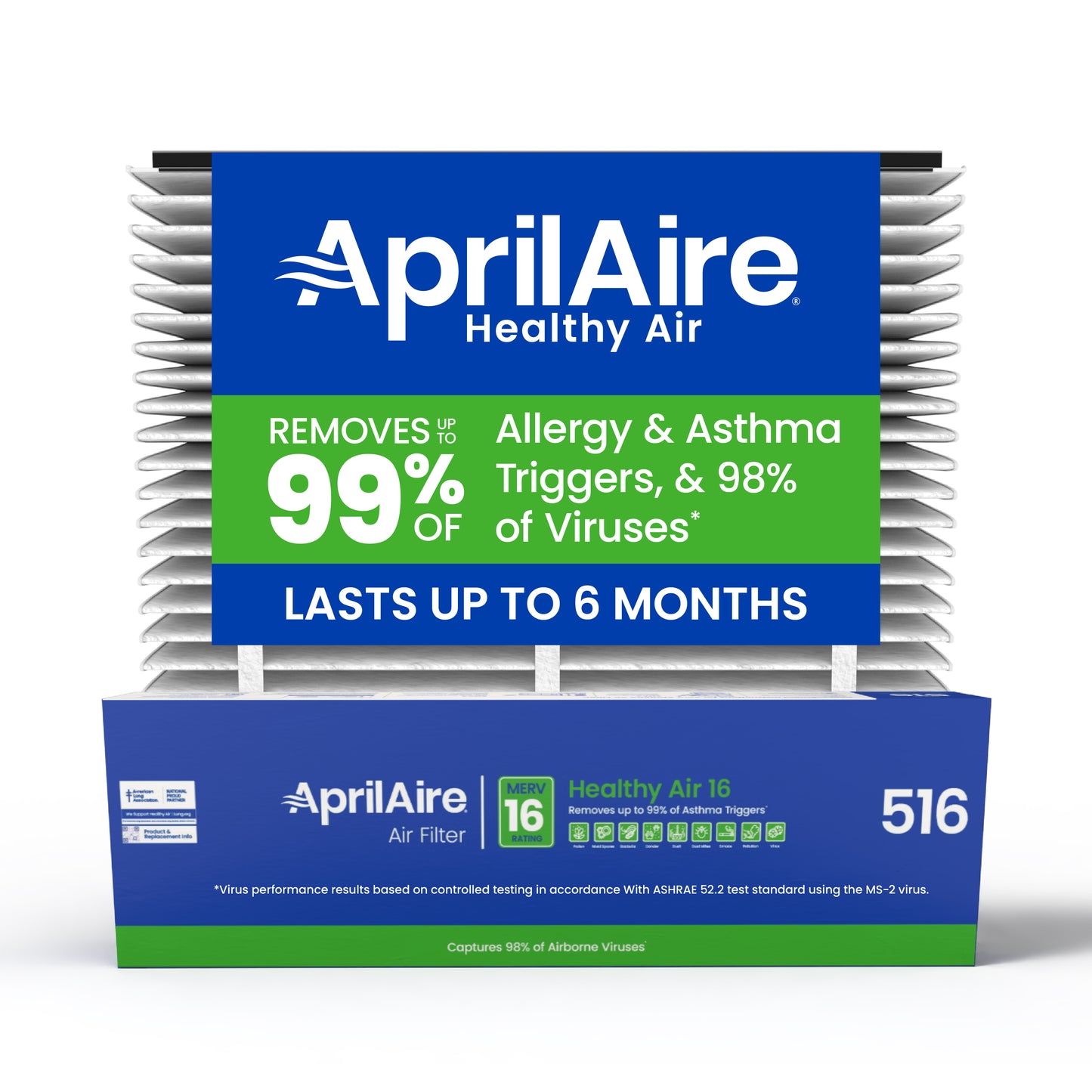 AprilAire 516 MERV 16 Air Filter